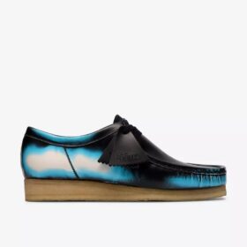 Ανδρικά Wallabee Μαύρα Wallabees με φινίρισμα «Brush-Off» Ανδρικά Wallabee Μαύρα Wallabees με φινίρισμα «Brush-Off»