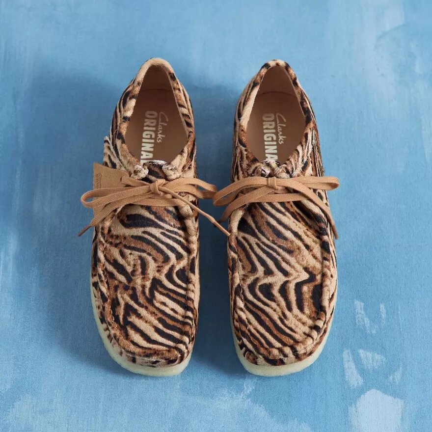 Ανδρικά Wallabee με μοτίβο τίγρης Wallabees Ανδρικά Wallabee με μοτίβο τίγρης Wallabees