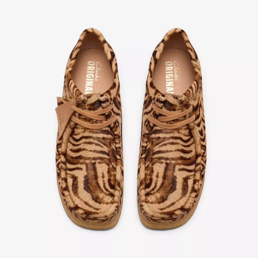 Ανδρικά Wallabee με μοτίβο τίγρης Wallabees Ανδρικά Wallabee με μοτίβο τίγρης Wallabees