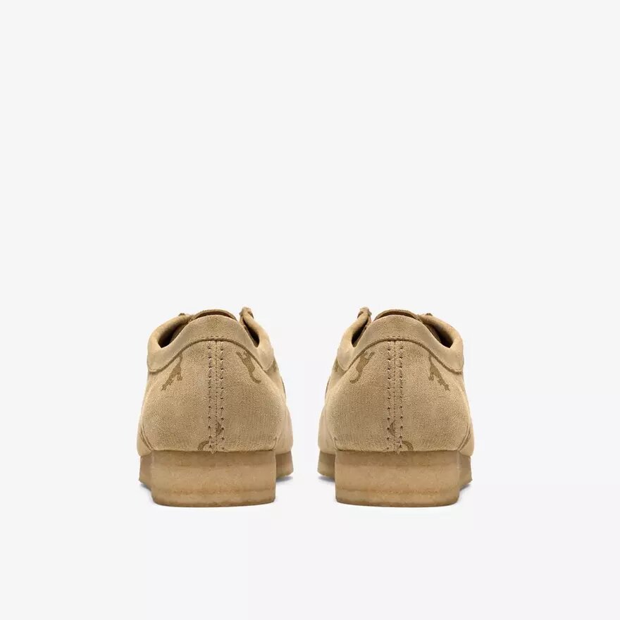 Ανδρικά Wallabee με συνδυασμό εκτυπώσεων Maple Ανδρικά Wallabee με συνδυασμό εκτυπώσεων Maple