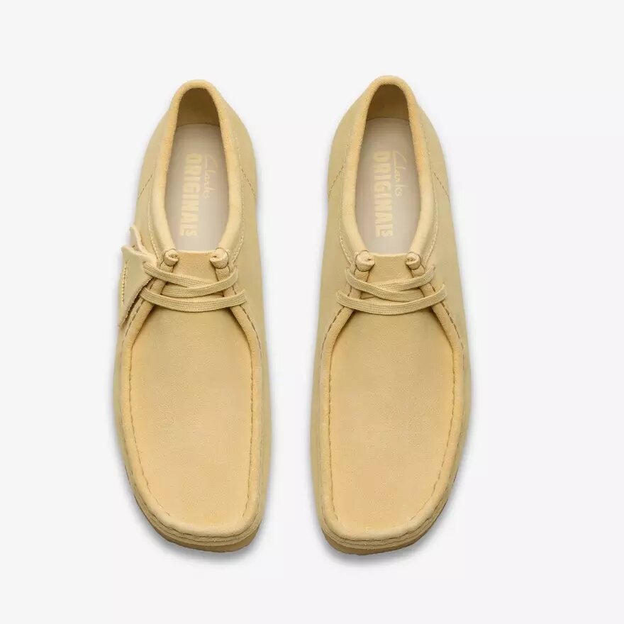 Ανδρικά Wallabee Pale Yellow Suede Wallabees Ανδρικά Wallabee Pale Yellow Suede Wallabees