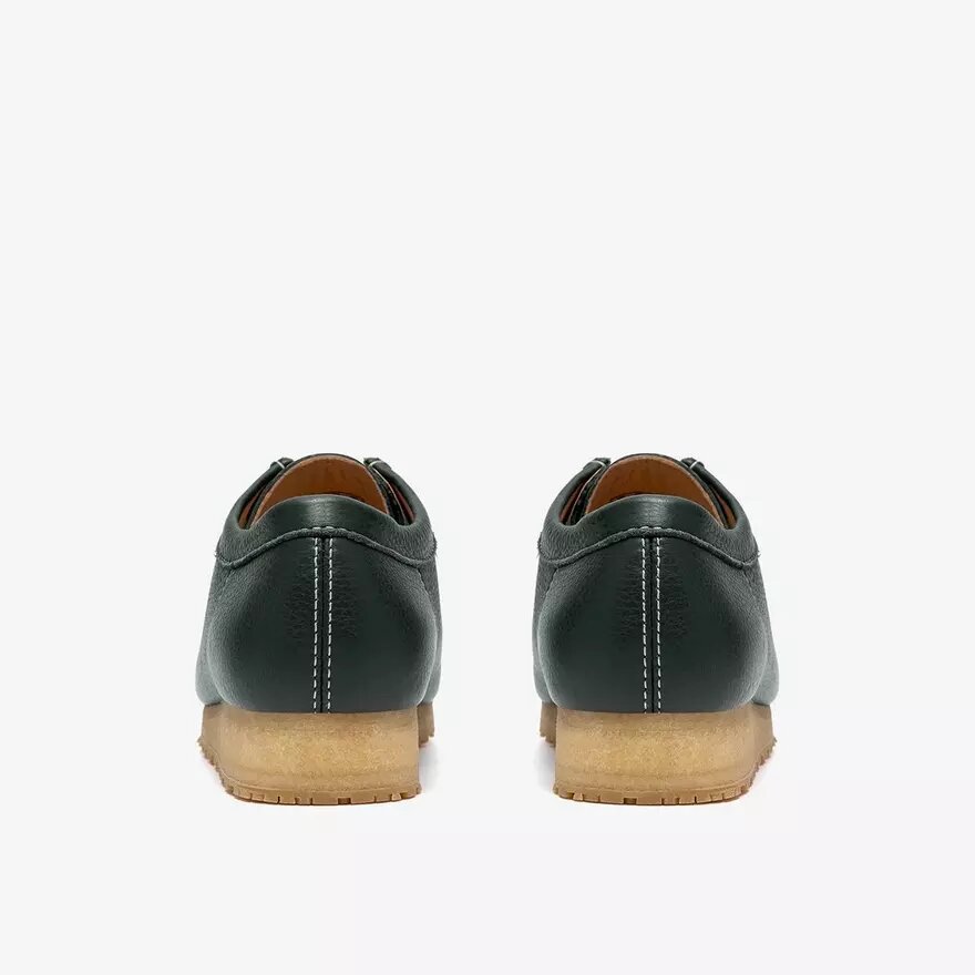 Ανδρικά Wallabee Rb από σκούρο πράσινο δέρμα Wallabees Ανδρικά Wallabee Rb από σκούρο πράσινο δέρμα Wallabees