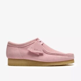 Ανδρικά Wallabee Wallabees από ανοιχτό ροζ σουέτ