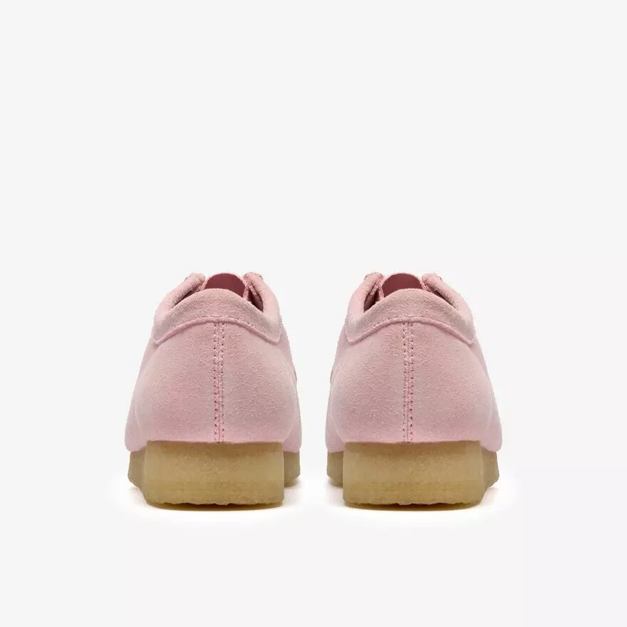 Ανδρικά Wallabee Wallabees από ανοιχτό ροζ σουέτ Ανδρικά Wallabee Wallabees από ανοιχτό ροζ σουέτ