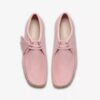 Ανδρικά Wallabee Wallabees από ανοιχτό ροζ σουέτ Ανδρικά Wallabee Wallabees από ανοιχτό ροζ σουέτ