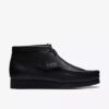 Ανδρικές μπότες Wallabee™ από μαύρο δέρμα Ανδρικές μπότες Wallabee™ από μαύρο δέρμα