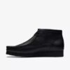 Ανδρικές μπότες Wallabee™ από μαύρο δέρμα Ανδρικές μπότες Wallabee™ από μαύρο δέρμα