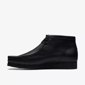 Ανδρικές μπότες Wallabee™ από μαύρο δέρμα Ανδρικές μπότες Wallabee™ από μαύρο δέρμα