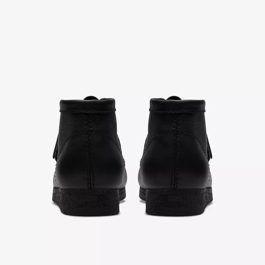Ανδρικές μπότες Wallabee™ από μαύρο δέρμα Ανδρικές μπότες Wallabee™ από μαύρο δέρμα
