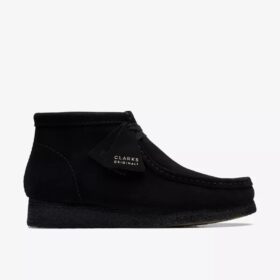 Ανδρικές μπότες Wallabee™ από μαύρο σουέτ Ανδρικές μπότες Wallabee™ από μαύρο σουέτ