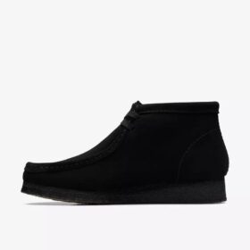 Ανδρικές μπότες Wallabee™ από μαύρο σουέτ Ανδρικές μπότες Wallabee™ από μαύρο σουέτ