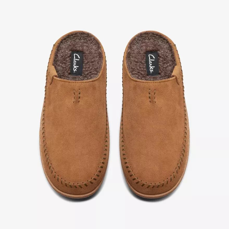 Ανδρικές παντόφλες Frien Wall Tan Slip-on χωρίς κορδόνια Ανδρικές παντόφλες Frien Wall Tan Slip-on χωρίς κορδόνια