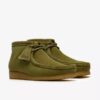 Ανδρική μπότα Wallabee από πράσινο σουέτ Wallabees