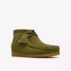 Ανδρική μπότα Wallabee από πράσινο σουέτ Wallabees