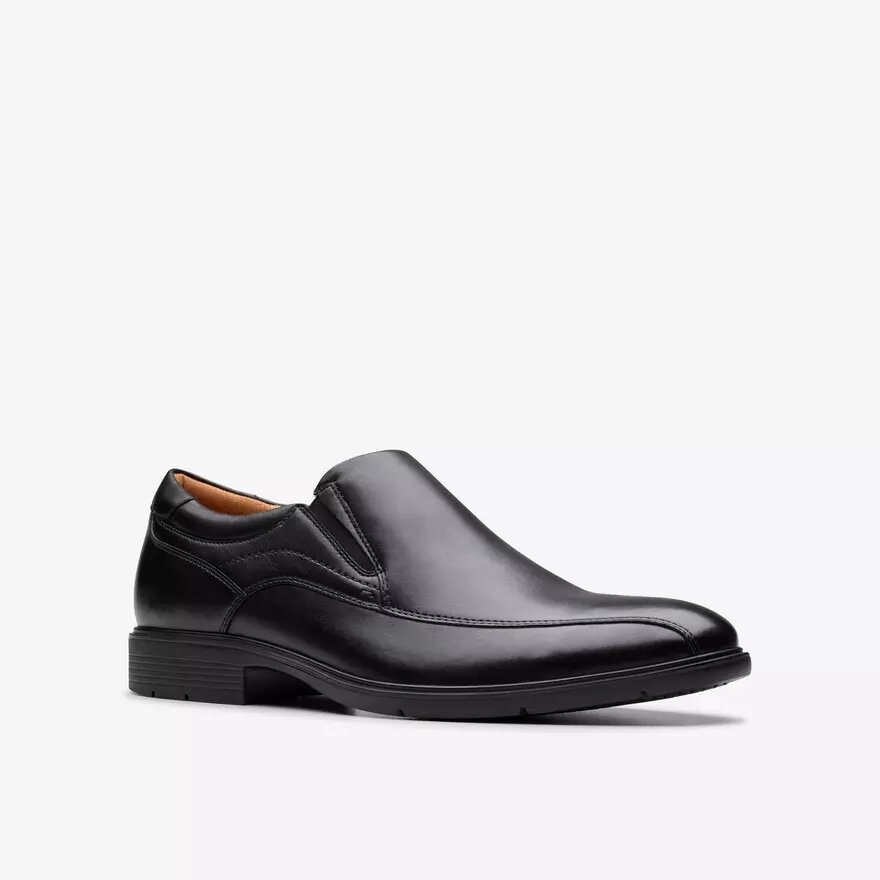 Ανδρικό δερμάτινο Loafer Eldredge Step σε μαύρο χρώμα Ανδρικό δερμάτινο Loafer Eldredge Step σε μαύρο χρώμα
