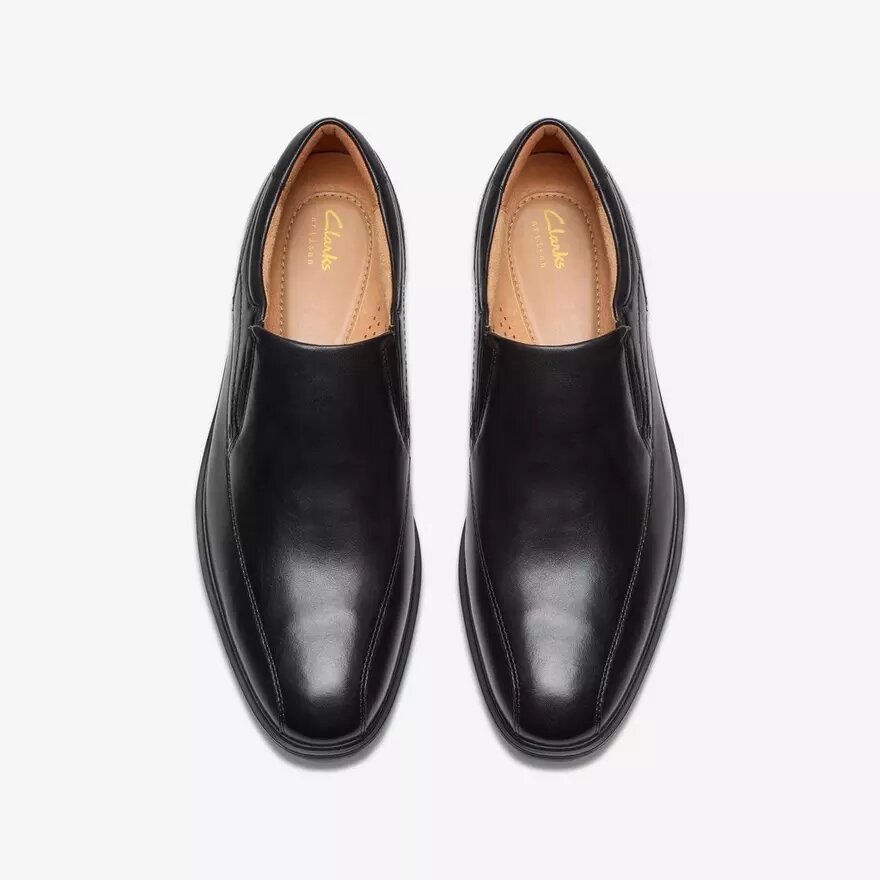 Ανδρικό δερμάτινο Loafer Eldredge Step σε μαύρο χρώμα Ανδρικό δερμάτινο Loafer Eldredge Step σε μαύρο χρώμα