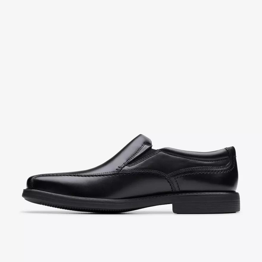 Ανδρικό δερμάτινο Loafers Dresslite Step σε μαύρο χρώμα Ανδρικό δερμάτινο Loafers Dresslite Step σε μαύρο χρώμα