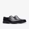 Ανδρικό δερμάτινο Loafers Dresslite Step σε μαύρο χρώμα Ανδρικό δερμάτινο Loafers Dresslite Step σε μαύρο χρώμα
