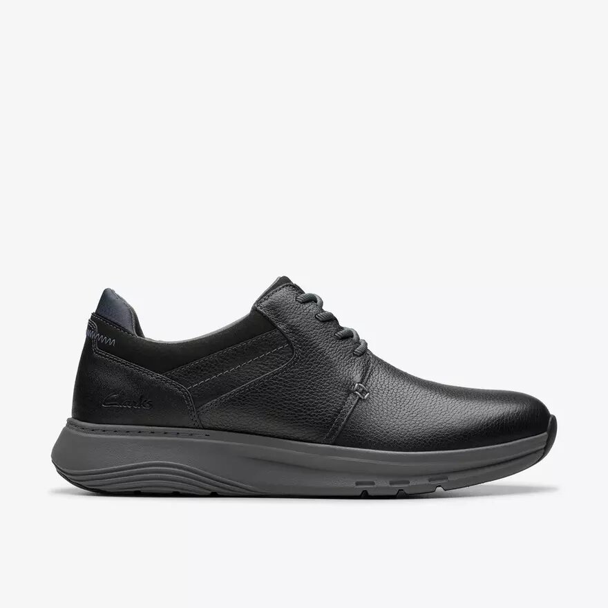Ανδρικό δερμάτινο πάνινο Sneakers Motion Trek Pt σε μαύρο χρώμα Ανδρικό δερμάτινο πάνινο Sneakers Motion Trek Pt σε μαύρο χρώμα