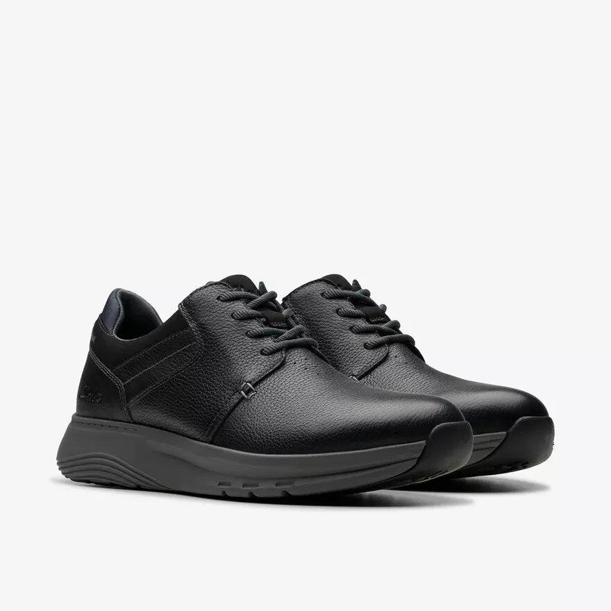 Ανδρικό δερμάτινο πάνινο Sneakers Motion Trek Pt σε μαύρο χρώμα Ανδρικό δερμάτινο πάνινο Sneakers Motion Trek Pt σε μαύρο χρώμα