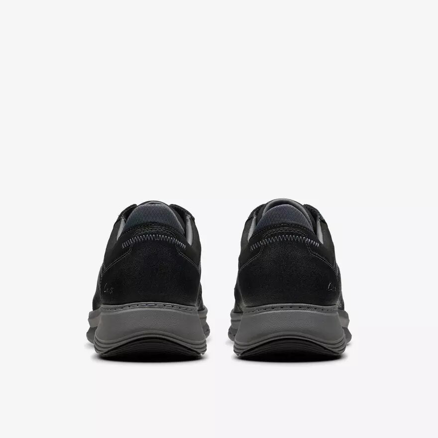 Ανδρικό δερμάτινο πάνινο Sneakers Motion Trek Pt σε μαύρο χρώμα Ανδρικό δερμάτινο πάνινο Sneakers Motion Trek Pt σε μαύρο χρώμα