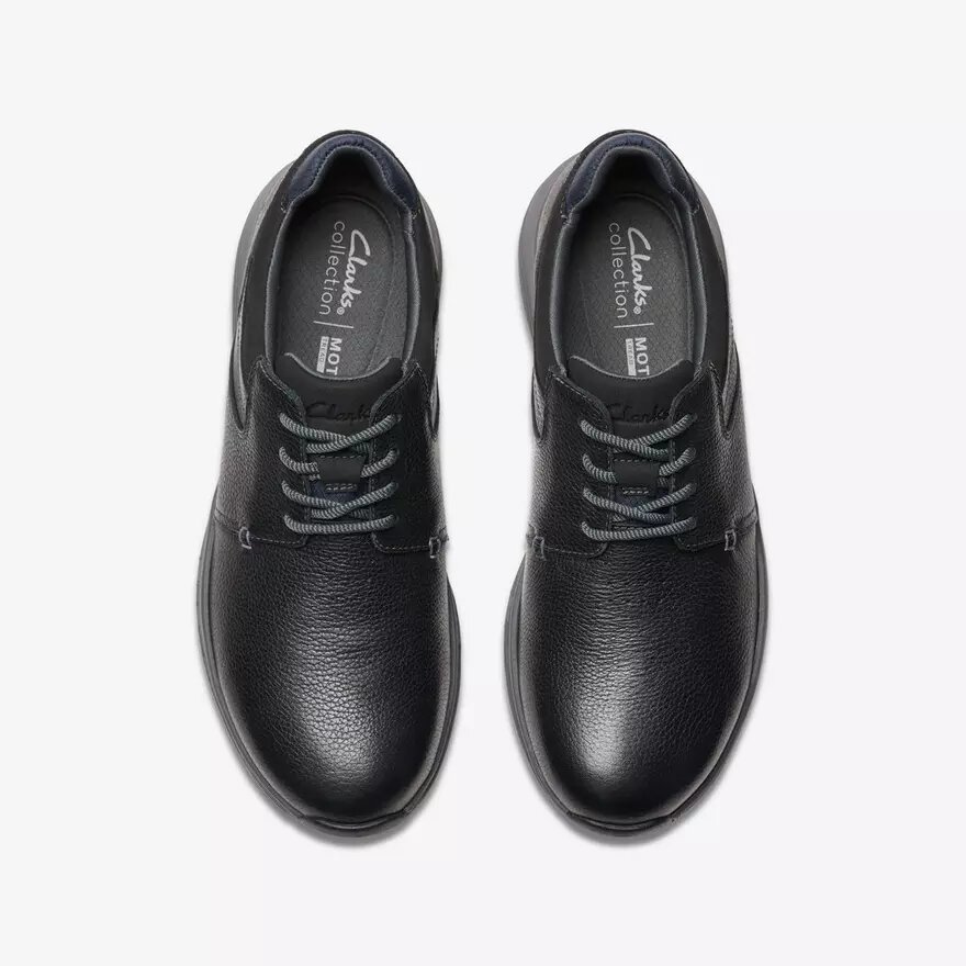 Ανδρικό δερμάτινο πάνινο Sneakers Motion Trek Pt σε μαύρο χρώμα Ανδρικό δερμάτινο πάνινο Sneakers Motion Trek Pt σε μαύρο χρώμα
