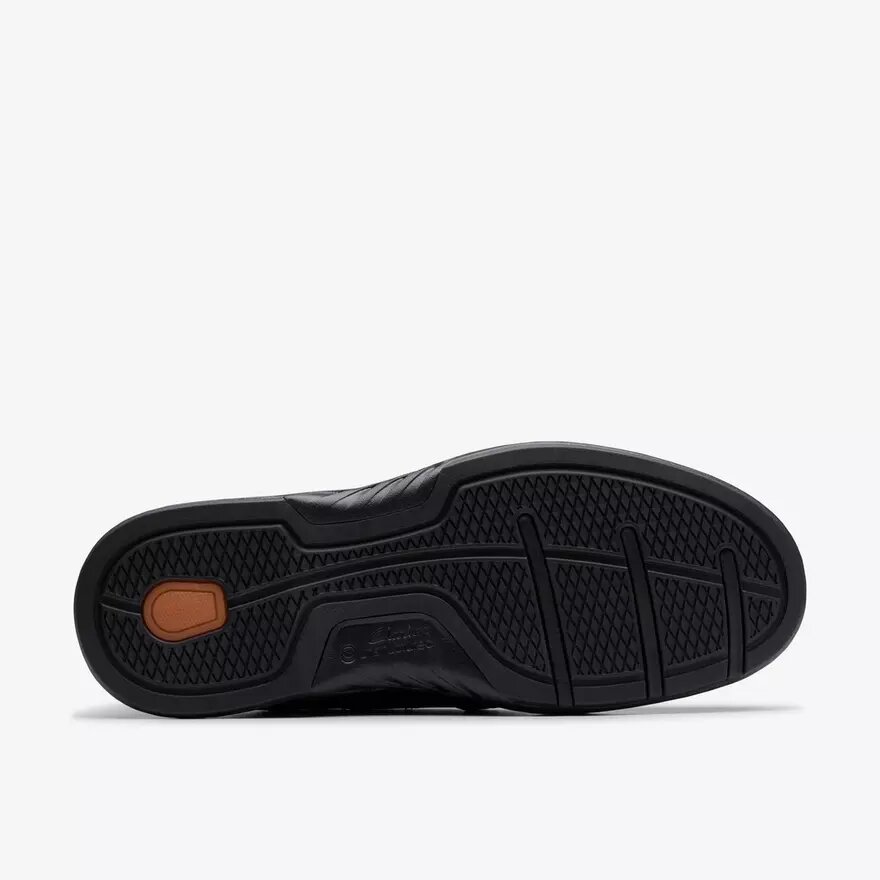 Ανδρικό μαύρο δερμάτινο loafer Un Briley Step | clarks Ανδρικό μαύρο δερμάτινο loafer Un Briley Step | clarks