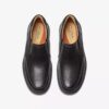 Ανδρικό μαύρο δερμάτινο loafer Un Briley Step | clarks Ανδρικό μαύρο δερμάτινο loafer Un Briley Step | clarks