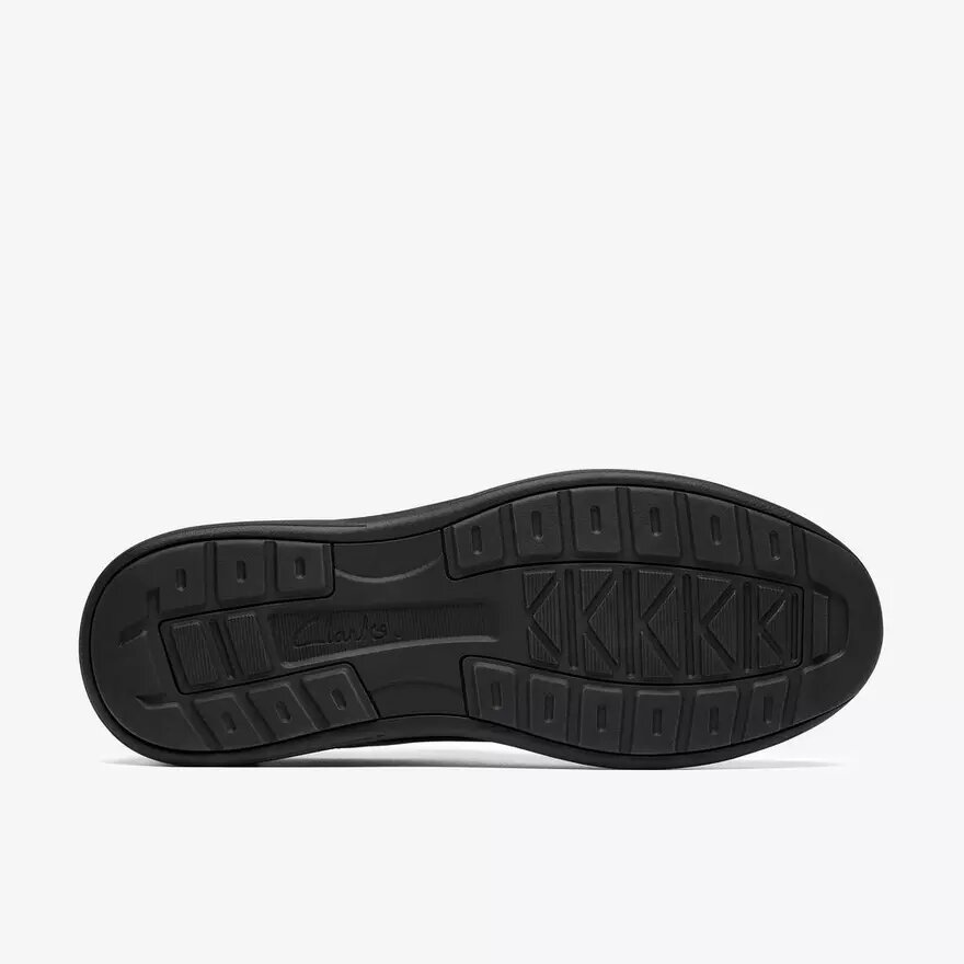 Ανδρικό μαύρο δερμάτινο Sneakers με κορδόνια Craftwell | clarks Ανδρικό μαύρο δερμάτινο Sneakers με κορδόνια Craftwell | clarks