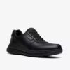 Ανδρικό μαύρο δερμάτινο Sneakers με κορδόνια Craftwell | clarks Ανδρικό μαύρο δερμάτινο Sneakers με κορδόνια Craftwell | clarks