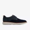 Ανδρικό παπούτσι Derby Brantin Plain Navy με πλεκτό ύφασμα Ανδρικό παπούτσι Derby Brantin Plain Navy με πλεκτό ύφασμα