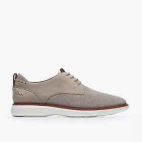 Ανδρικό παπούτσι Oxford Brantin Plain Grey Knit