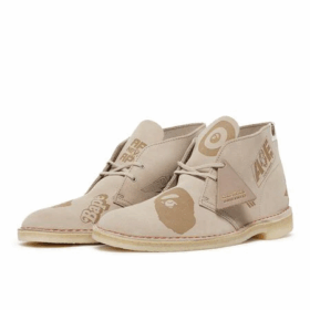 Clarks x A Bathing Ape Desert Μποτάκια “Grey Embossed” 26149860