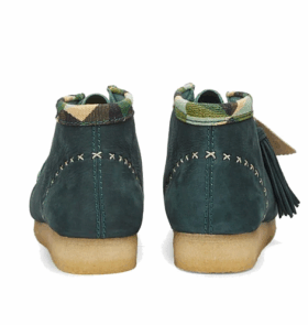 Clarks x END. Μπότες Wallabee “Artisan Craft – Πράσινο” 26172494