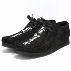 Clarks x Palm Angels Wallabee από σουέτ “Μαύρο” 26156815