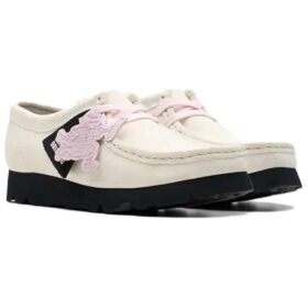 Clarks x Paper Girl Wallabee «Λευκό» 26178046