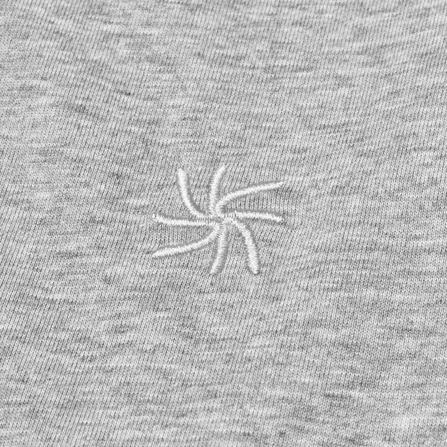 Cloudsteppers Core Tee Γκρι Cloudsteppers Core Tee Γκρι