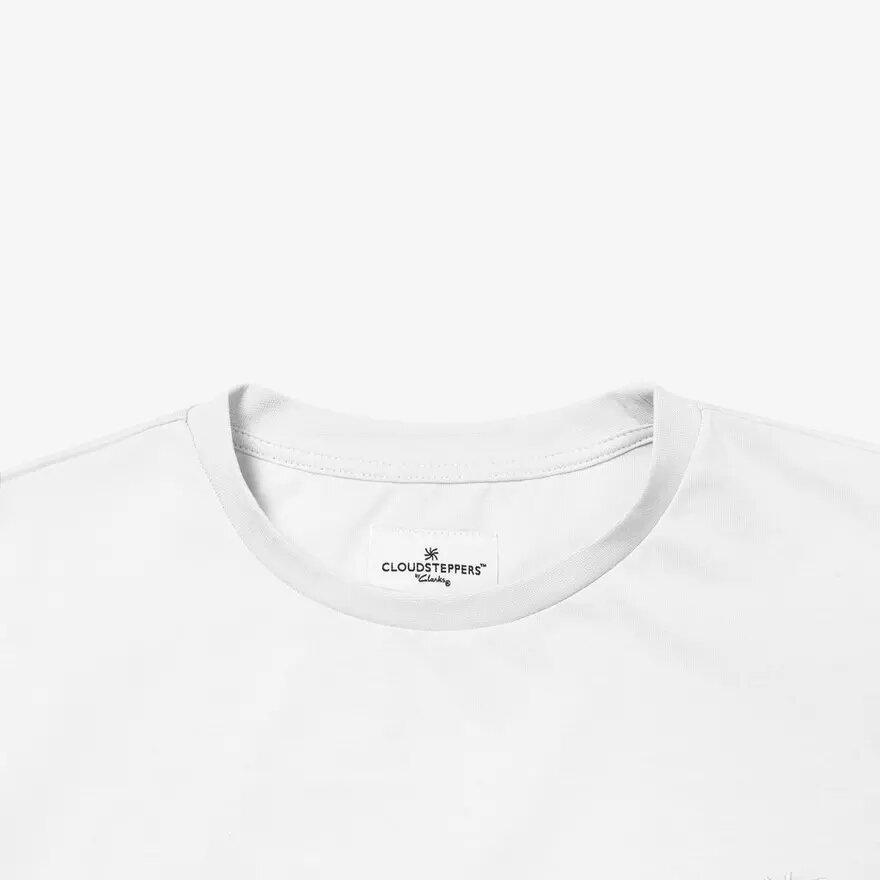 Cloudsteppers Core Tee Λευκό Cloudsteppers Core Tee Λευκό