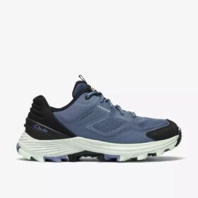 Γυναικεία αδιάβροχα πάνινα Sneakers Laila Trail2 σε μπλε συνδυασμό χρωμάτων