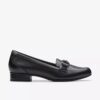 Γυναικεία δερμάτινα Loafers Juliet Echo σε μαύρο χρώμα Γυναικεία δερμάτινα Loafers Juliet Echo σε μαύρο χρώμα