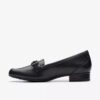 Γυναικεία δερμάτινα Loafers Juliet Echo σε μαύρο χρώμα Γυναικεία δερμάτινα Loafers Juliet Echo σε μαύρο χρώμα