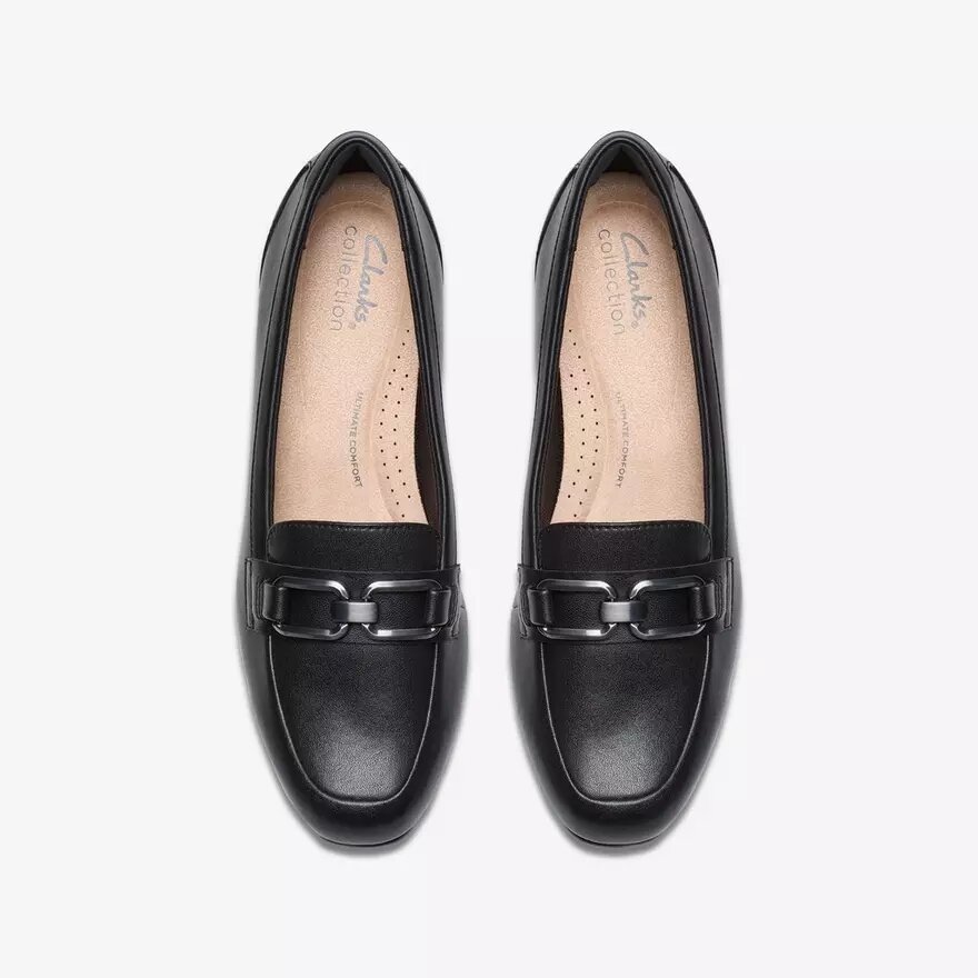 Γυναικεία δερμάτινα Loafers Juliet Echo σε μαύρο χρώμα Γυναικεία δερμάτινα Loafers Juliet Echo σε μαύρο χρώμα