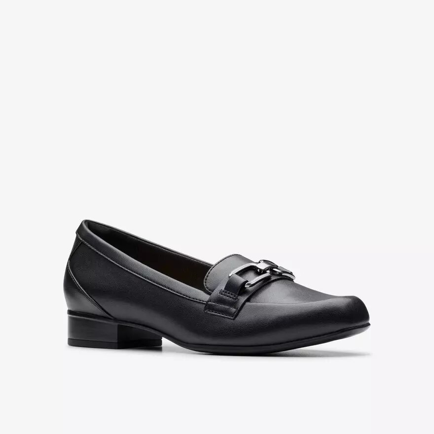 Γυναικεία δερμάτινα Loafers Juliet Echo σε μαύρο χρώμα Γυναικεία δερμάτινα Loafers Juliet Echo σε μαύρο χρώμα