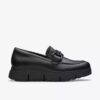 Γυναικεία δερμάτινα Loafers Loriini Izzy σε μαύρο χρώμα Γυναικεία δερμάτινα Loafers Loriini Izzy σε μαύρο χρώμα
