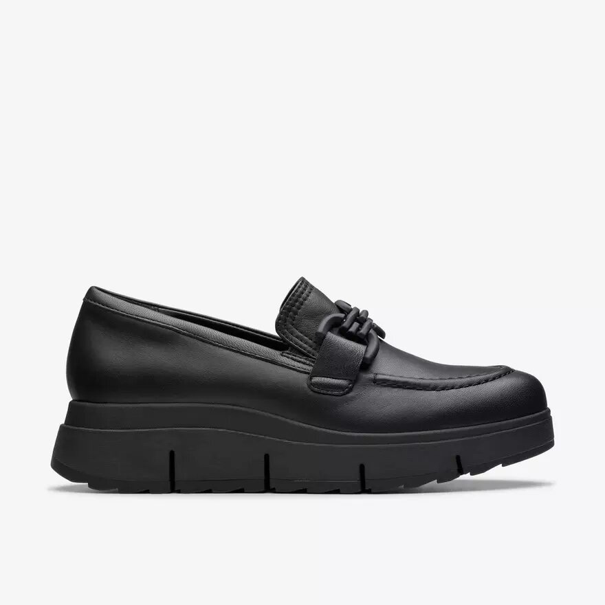 Γυναικεία δερμάτινα Loafers Loriini Izzy σε μαύρο χρώμα Γυναικεία δερμάτινα Loafers Loriini Izzy σε μαύρο χρώμα