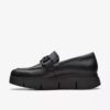 Γυναικεία δερμάτινα Loafers Loriini Izzy σε μαύρο χρώμα Γυναικεία δερμάτινα Loafers Loriini Izzy σε μαύρο χρώμα