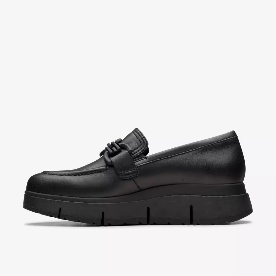 Γυναικεία δερμάτινα Loafers Loriini Izzy σε μαύρο χρώμα Γυναικεία δερμάτινα Loafers Loriini Izzy σε μαύρο χρώμα