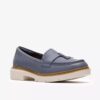 Γυναικεία δερμάτινα Loafers Westlynn Bella σε χρώμα μπλε τζιν Γυναικεία δερμάτινα Loafers Westlynn Bella σε χρώμα μπλε τζιν