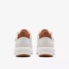 Γυναικεία δερμάτινα Sneakers Tivoli Zip σε λευκό χρώμα