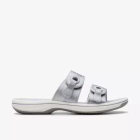 Γυναικεία επίπεδα σανδάλια Cloudsteppers™ Breeze Maye Silver